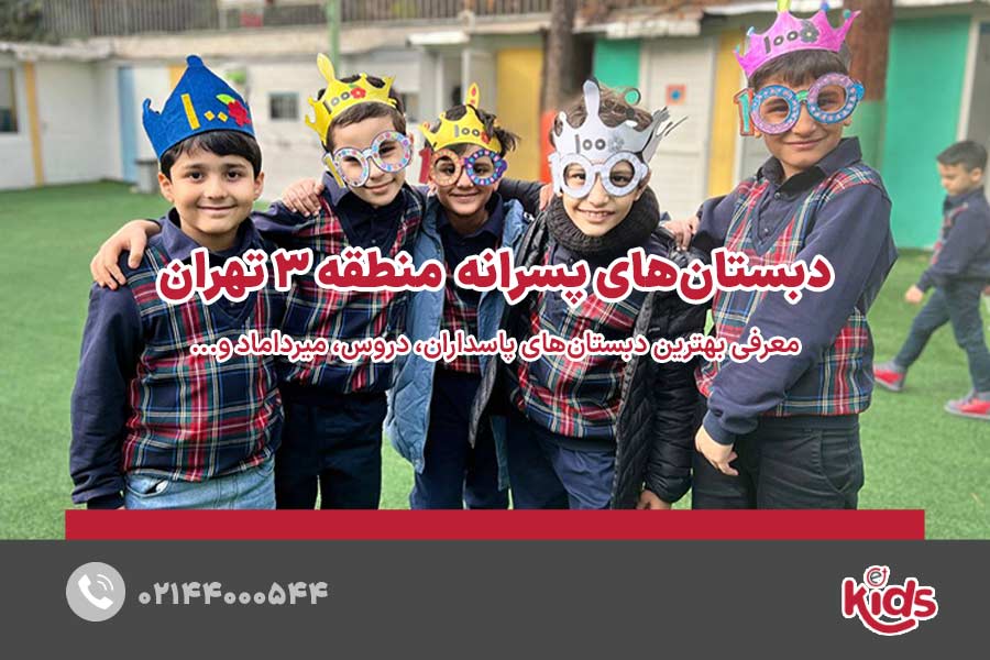 مدارس دبستان پسرانه منطقه 3