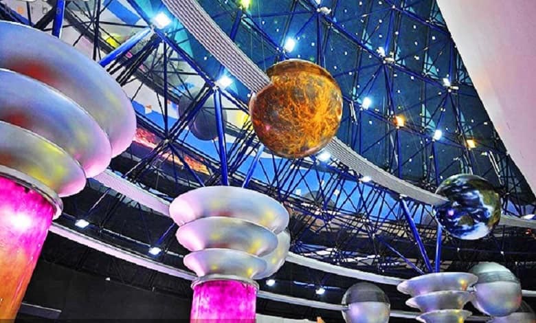 آسمان نمای گنبد مینا 