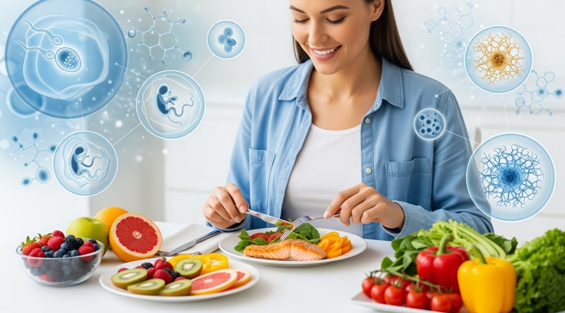 تغذیه برای افزایش باروری