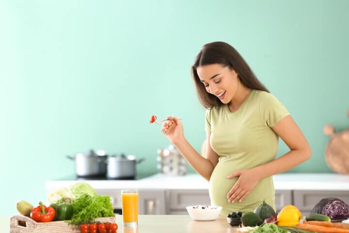 رژیم غذایی قبل از بارداری