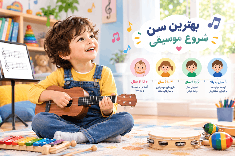 بهترین سن شروع موسیقی 01